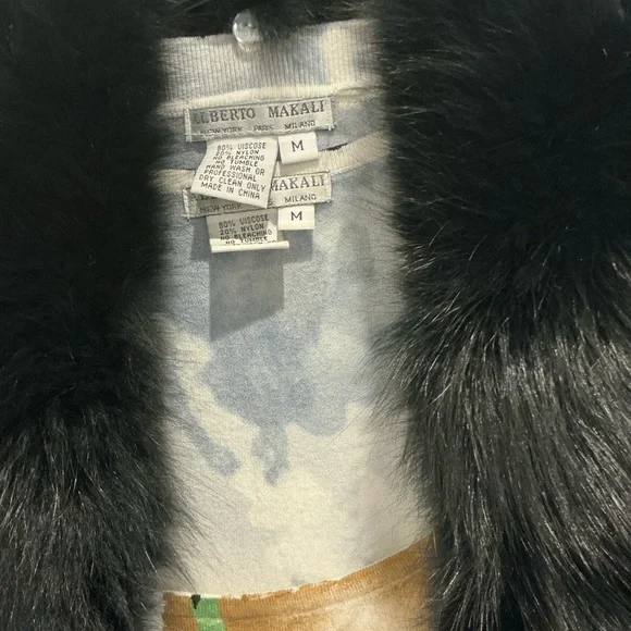 Alberto Makali Art-to wear floral beaded sequin sweater set - Picture 6 of 9